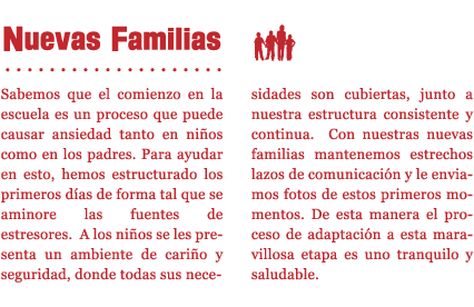 nuevas familias